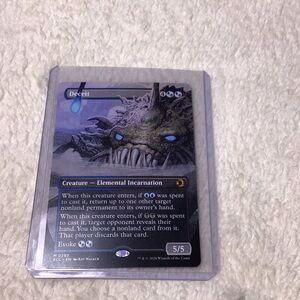 Magic: The Gathering Deceit Card - Blue